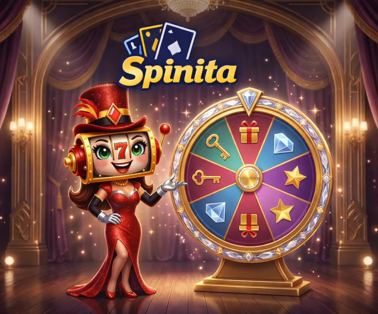 Illustration accompanying the Spinita games guide